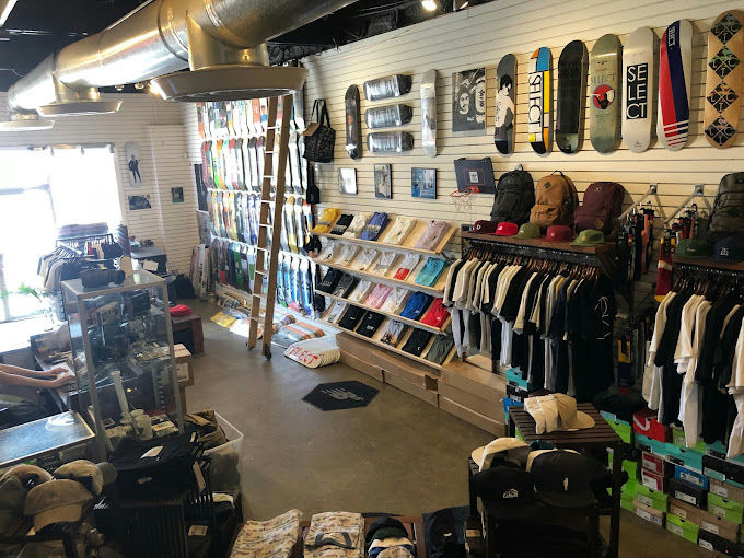 An inside look of Select Shop brand store