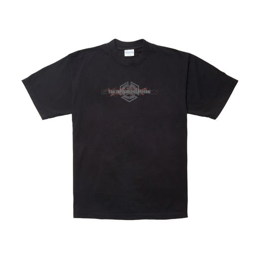 An image of Stray Rats black short sleeve graphic tee