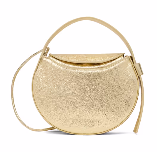 An image of Studio Amelia gold luna shoulder bag
